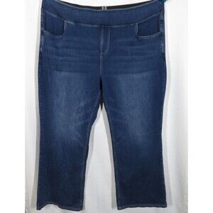 Halara Flex Stretch Knit Denim High Waist Multi Pocket Pull On Jeans Plus 3X